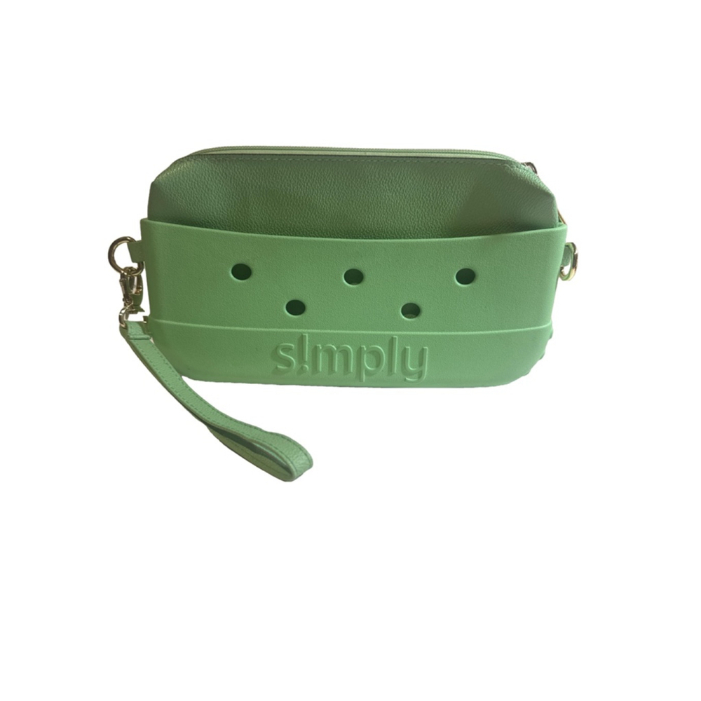 NWOT SIMPLY SOUTHERN Mint Green Zip Clutch